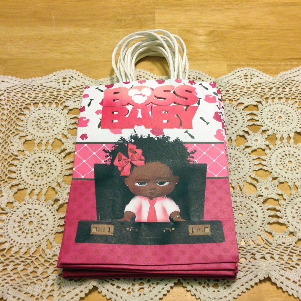 Birthday Party Supplies, Boss Baby Gift Bags